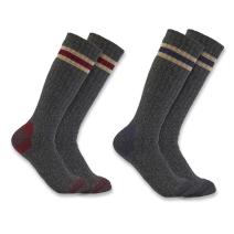 Charcoal Midweight Camp Boot Sock 2-Pack