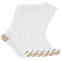 White Midweight Crew Sock 6-Pack