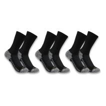 Black Force® Midweight Crew Sock 3-Pack