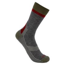 Khaki Force® Grid Midweight Synthetic-Merino Wool Blend Crew Sock