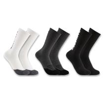 Assorted Midweight Cotton-Tencel™ Logo Crew Sock 3-Pack