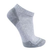 Gray Midweight Cotton Blend Low-Cut Sock 3-Pack