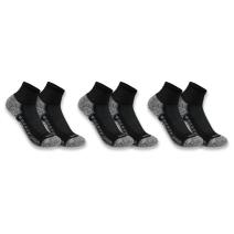 Black Force® Midweight Quarter Sock 3-Pack