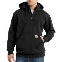 Black Rain Defender® Loose Fit Heavyweight Quarter-Zip Sweatshirt