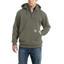 Dusty Olive Paxton Rain Defender&reg; Heavyweight 1/4 Zip Sweatshirt