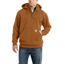 Fox Brown Rain Defender® Loose Fit Heavyweight Quarter-Zip Sweatshirt