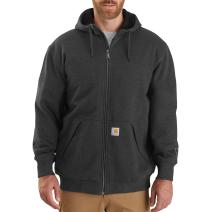 Carbon Heather Rain Defender® Loose Fit Midweight Thermal-Lined Full-Zip Sweatshirt