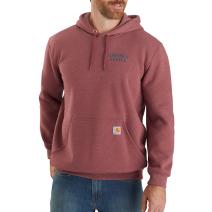red carhartt hoodie mens