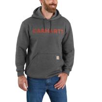 Carbon Heather Loose Fit Midweight Graphic Sweatshirt
