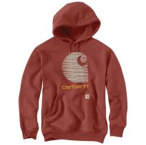Henna Rain Defender® Loose Fit Midweight "C" Logo Graphic Sweatshirt