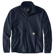 Navy Half-Zip Relaxed Fit Fleece Pullover