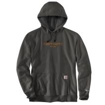 Carbon Heather/Carhartt Brown Force® Relaxed Fit Lightweight Logo Graphic Sweatshirt