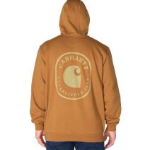 Carhartt Brown Paxton 1889 Graphic Sweatshirt