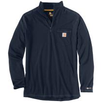 Navy Force® Relaxed Fit Quarter Zip Pocket T-Shirt