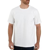 White Workwear Solid T-Shirt