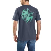 Bluestone Relaxed Fit Heavyweight Short Sleeve Outdoor Graphic T-Shirt