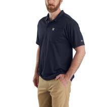 Navy Force® Relaxed Fit Lightweight Short-Sleeve Pocket Polo