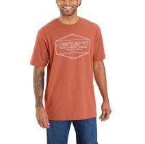 Terracotta Loose Fit Heavyweight Short-Sleeve Quality Graphic T-Shirt