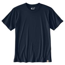 Navy Relaxed Fit Lightweight Short-Sleeve T-Shirt