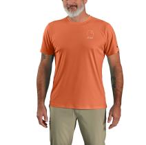 Sedona Orange Force Sun Defender™ Lightweight Short-Sleeve Logo Graphic T-Shirt