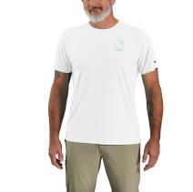 White Force Sun Defender™ Lightweight Short-Sleeve Logo Graphic T-Shirt