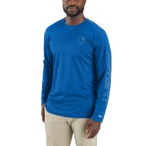 Beacon Blue Force Sun Defender™ Lightweight Long-Sleeve Logo Graphic T-Shirt