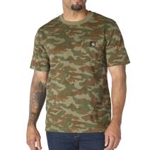 Army Green Camo Irvine Relaxed Camo T-Shirt