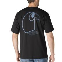 Black Irvine Relaxed 3D Logo T-Shirt