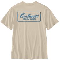 Oat Milk Relaxed Fit Lightweight Short-Sleeve Pocket Rugged & Durable Graphic T-Shirt