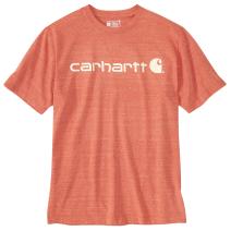 Desert Orange Snow Heather Short Sleeve Logo T-Shirt