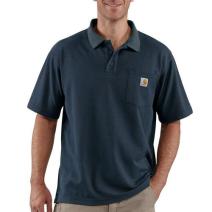 Navy Contractor's Short Sleeve Pocket Work Polo Shirt