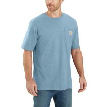 Alpine Blue Heather Loose Fit Workwear T-Shirt
