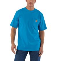 Atomic Blue Loose Fit Workwear T-Shirt