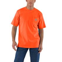 Bright Orange Loose Fit Workwear T-Shirt