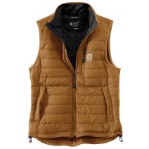Carhartt Brown Rain Defender® Gilliam Vest - Quilt Lined
