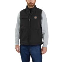 Black Super Dux™ Relaxed Fit Sherpa-Lined Vest