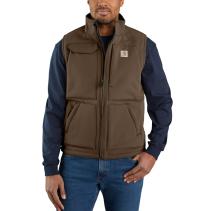 Coffee Super Dux™ Relaxed Fit Sherpa-Lined Vest