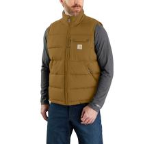 Oak Brown Montana Loose Fit Insulated Vest