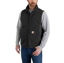 Black Super Dux™ Relaxed Fit Lightweight Softshell Vest