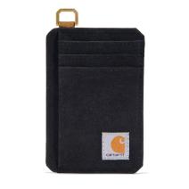 Black Nylon Duck Front Pocket Wallet 