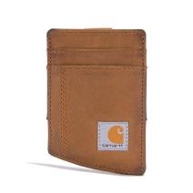 Carhartt Brown Saddle Leather Front Pocket Wallet 