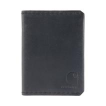 Black Craftsman Leather Bifold Wallet