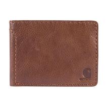 Brown Patina Leather Bifold Wallet