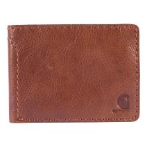 Brown Patina Leather Bifold Wallet