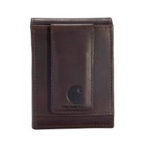 Brown Oil Tan Leather Front Pocket Wallet