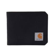 Black Nylon Duck Bifold Wallet