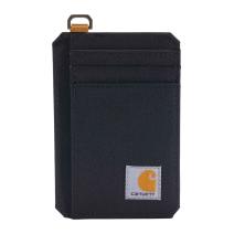 Black Nylon Duck Front Pocket Wallet