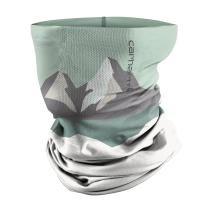 Mountain Print - Big Sky/White Force® Lightweight Cooling Neck Gaiter