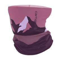 Mountain Print - Woodrose/Eggplant Force Sun Defender™ All-Season Neck Gaiter