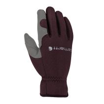 Blackberry/Grey Women's High Dexterity Open Cuff Glove